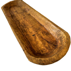 Large Carved Bowl