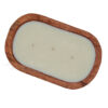 10" Mango Wood Dough Bowl Candle – Hand Poured Soy & Essential Oils - Image 4