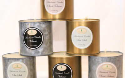 Tin Cup Candles (Gold & Silver)