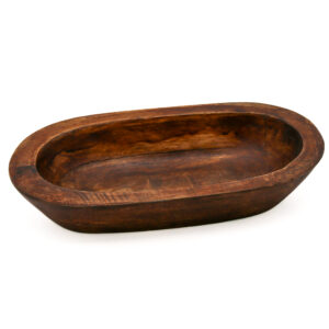 Food Safe Petite Wood Bowl (Walnut & Natural)
