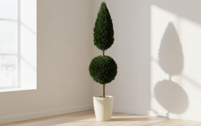 Preserved Ball Cone Topiaries (Boxwood and Juniper)