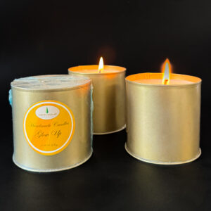 Gold & Silver 3"x3" Zinc Candle Cups