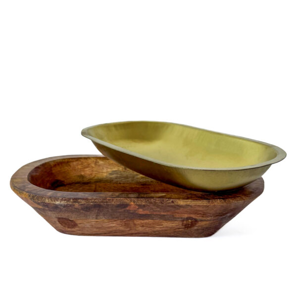Food Safe Petite Bread Bowl DG (Optional Gold Insert Available) - Image 5