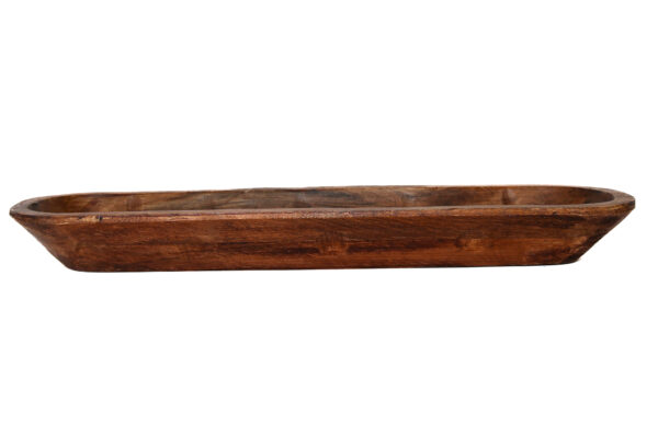 Food Safe Mango Wood 20" Bread Dish - Image 3