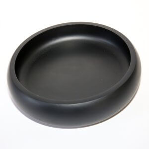 13" Solis Mango Wood Food-Safe Bowl – Natural or Black