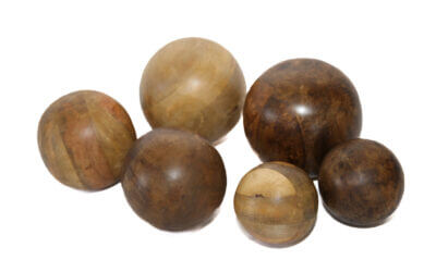 Mango Wood Orbs (4″,5″ & 6″)