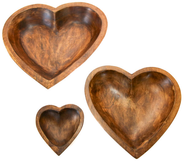 Food Safe 16" or 12" Heart Bowls - Image 3