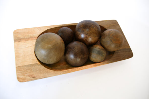 Mango Wood Orbs (4",5" & 6") - Image 3