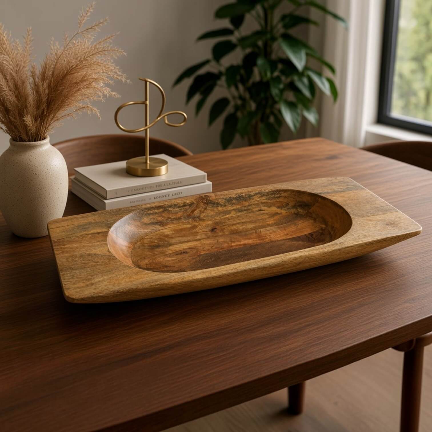 Classic Mango Wood Dough Bowl – 26" & 36" - Image 4