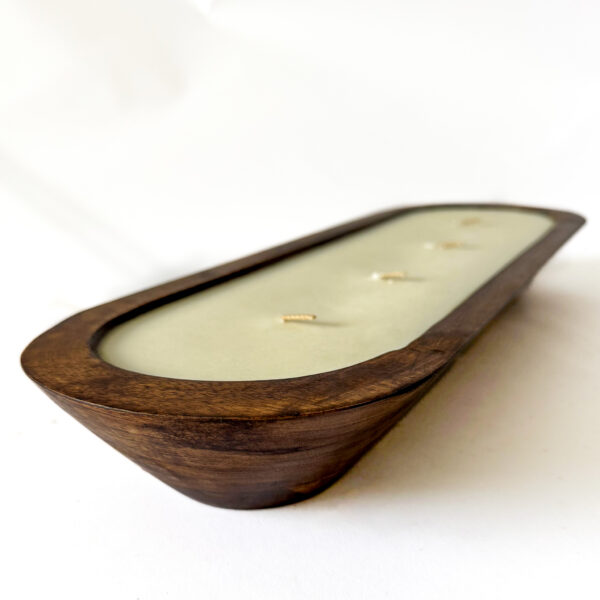 Small Bread Bowl Candle | 4 Wick | - Image 2