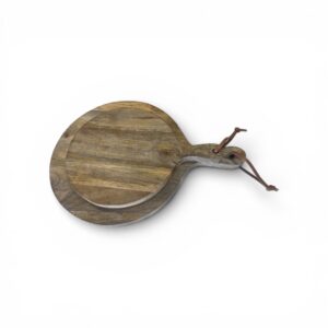 The Bistro Round Paddle Board - Charcuterie & Cutting Boards