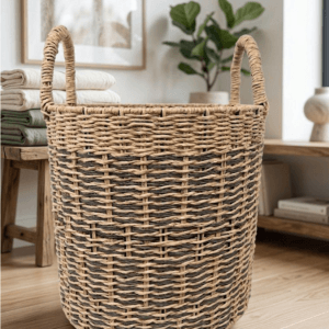 Sable Open-Weave Basket Set of 3