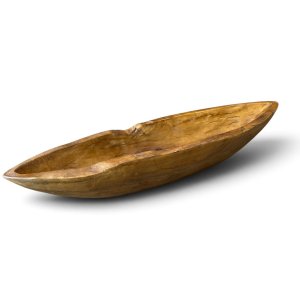 Teak Wood Zen Boat – 25″