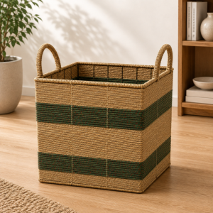 Heritage Band Woven Basket Set of 3