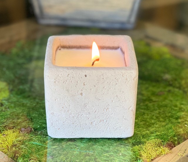 3″ x 3″ Concrete Candle (min of 9)