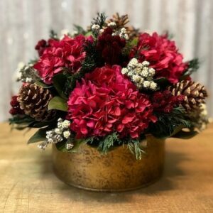 Winter Red Floral